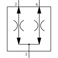 CP3411B01010 Dzielnik przepływu, wkład
