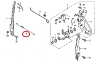 16561ZL8V31 Sprężyna regulatora obrotów, pasuje do silnika HONDA 