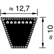 SPA2732 Pasek klinowy A2707Lw