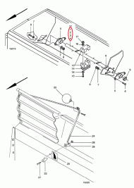 956894 Wałek mieszający D9/AD 253 pasuje do siewnika Amazone 